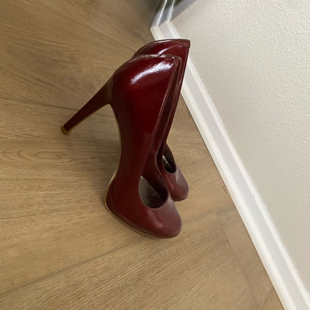 Elegant Red High Heels